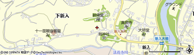 福岡県直方市下新入2528周辺の地図