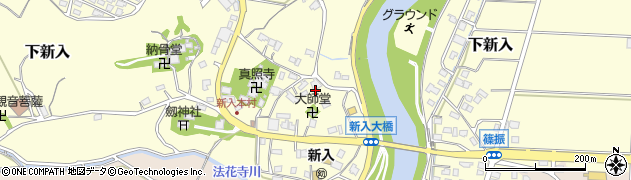 福岡県直方市下新入1560周辺の地図