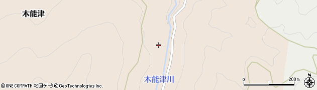 木能津川周辺の地図