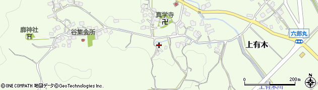 福岡県宮若市上有木1049周辺の地図
