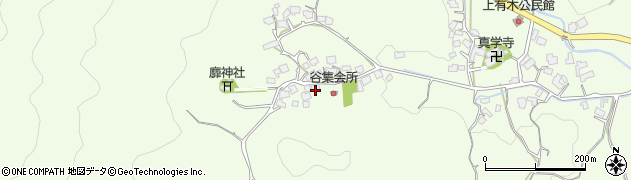 福岡県宮若市上有木1622周辺の地図
