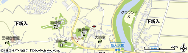 福岡県直方市下新入1690周辺の地図
