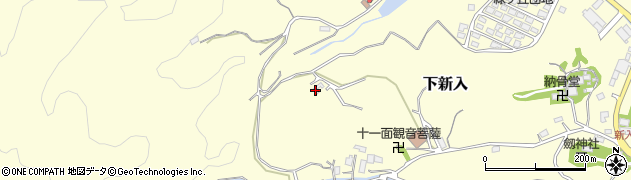 福岡県直方市下新入2443周辺の地図