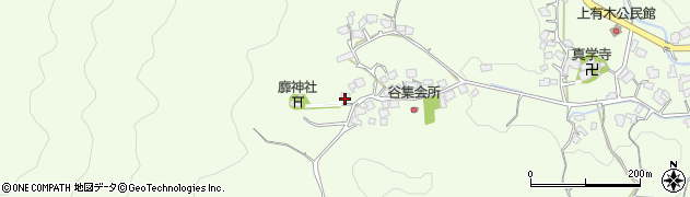 福岡県宮若市上有木2965周辺の地図