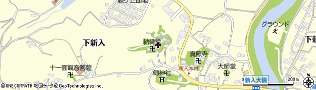 福岡県直方市下新入2534周辺の地図