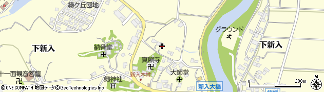 福岡県直方市下新入1686周辺の地図