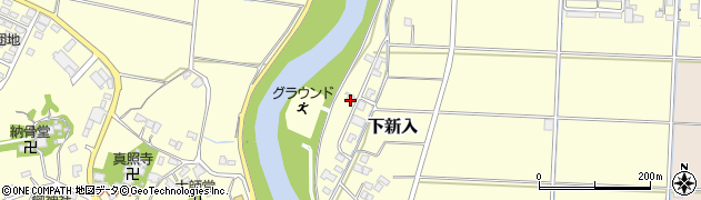 福岡県直方市下新入259周辺の地図