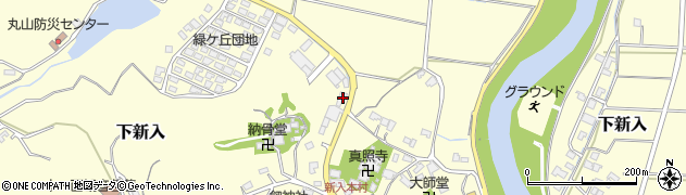 福岡県直方市下新入2502周辺の地図