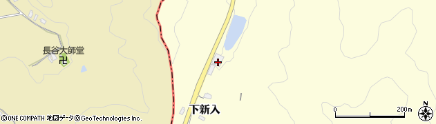 福岡県直方市下新入1995周辺の地図