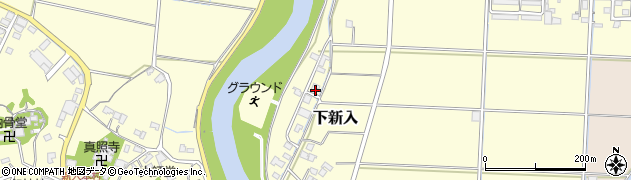 福岡県直方市下新入233周辺の地図