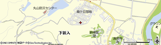 福岡県直方市下新入2509-21周辺の地図