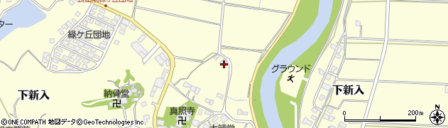 福岡県直方市下新入1694-1周辺の地図