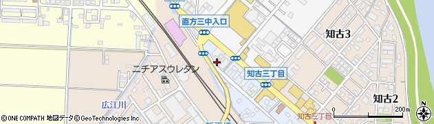 福岡県直方市新知町4-4周辺の地図
