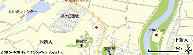 福岡県直方市下新入2408周辺の地図