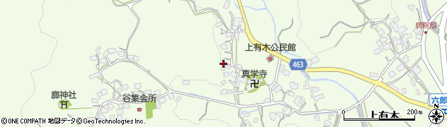 福岡県宮若市上有木953周辺の地図