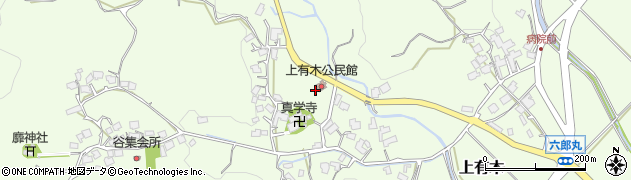 福岡県宮若市上有木812周辺の地図