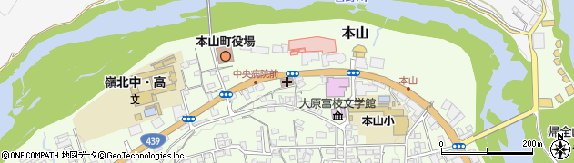 本山郵便局 ＡＴＭ周辺の地図