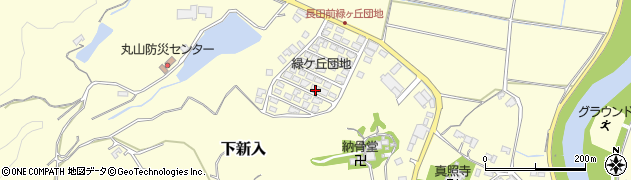 福岡県直方市下新入2458周辺の地図