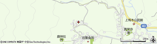 福岡県宮若市上有木1663周辺の地図