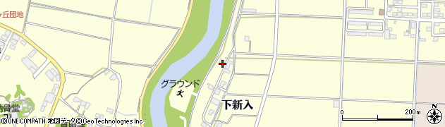 福岡県直方市下新入257周辺の地図