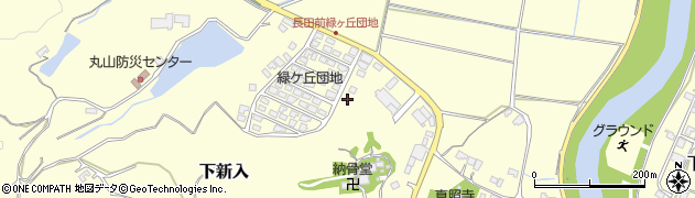 福岡県直方市下新入2509-6周辺の地図
