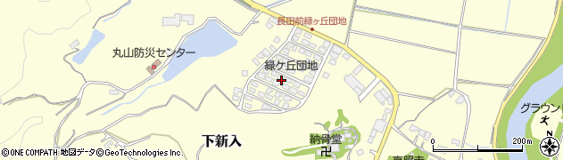 福岡県直方市下新入2509-37周辺の地図