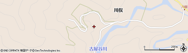 徳島県那賀町（那賀郡）川俣（カジヤ）周辺の地図