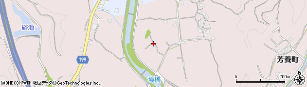 和歌山県田辺市芳養町2438周辺の地図