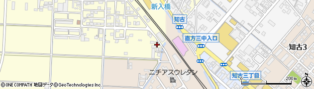 福岡県直方市下新入362-17周辺の地図