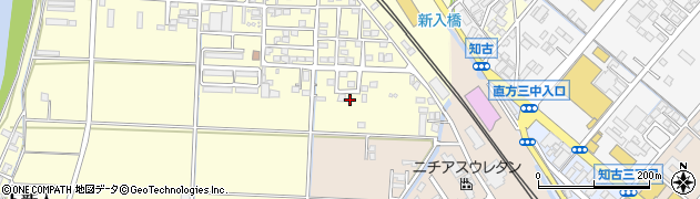 福岡県直方市下新入368-6周辺の地図