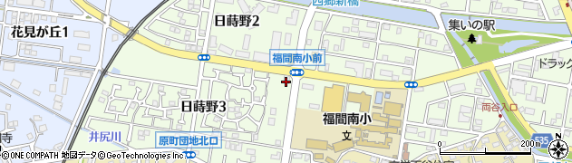 北九州銀行福津支店周辺の地図