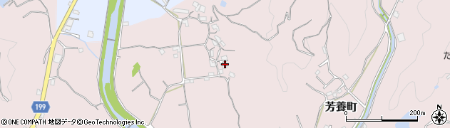 和歌山県田辺市芳養町2525周辺の地図