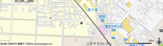 福岡県直方市下新入364周辺の地図