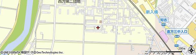 福岡県直方市下新入323周辺の地図