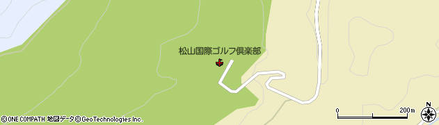 松山国際ゴルフ倶楽部周辺の地図