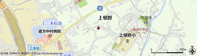 福岡県直方市上頓野2055周辺の地図