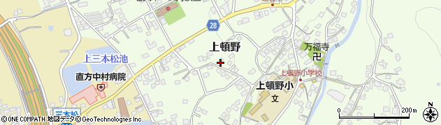 福岡県直方市上頓野2040周辺の地図