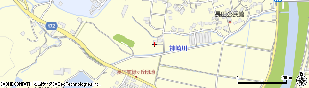 福岡県直方市下新入1451周辺の地図