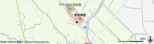福岡県宮若市上有木395周辺の地図