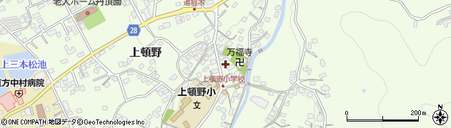 福岡県直方市上頓野2536周辺の地図