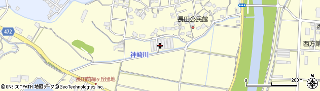 福岡県直方市下新入1461周辺の地図
