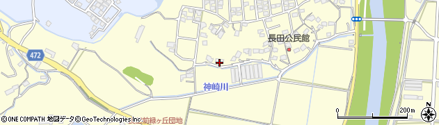福岡県直方市下新入1385周辺の地図