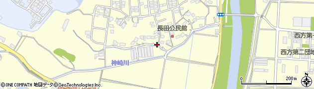 福岡県直方市下新入1466周辺の地図