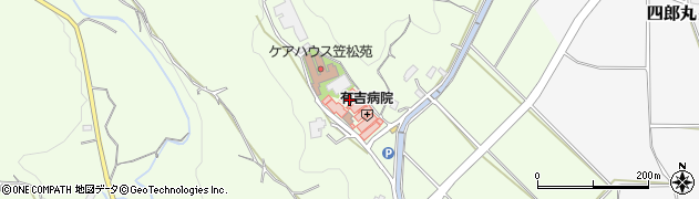 福岡県宮若市上有木386周辺の地図