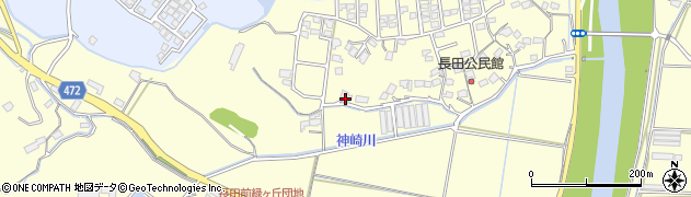 福岡県直方市下新入1386周辺の地図
