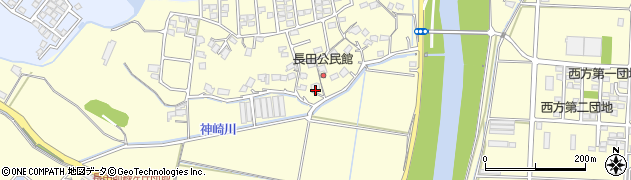 福岡県直方市下新入1370周辺の地図