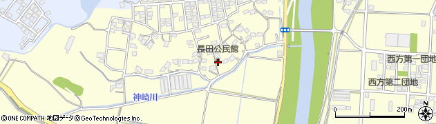 福岡県直方市下新入1372周辺の地図