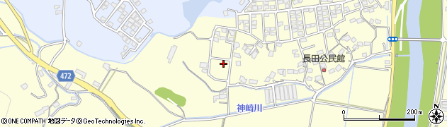 福岡県直方市下新入1388周辺の地図