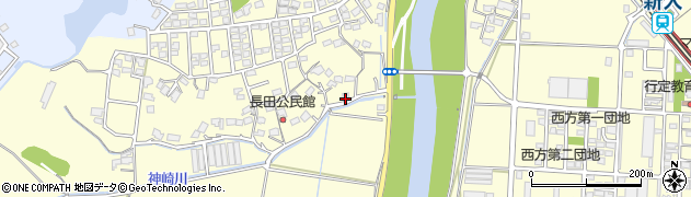 福岡県直方市下新入1364周辺の地図