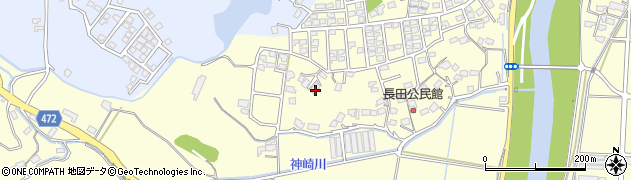 福岡県直方市下新入1395周辺の地図